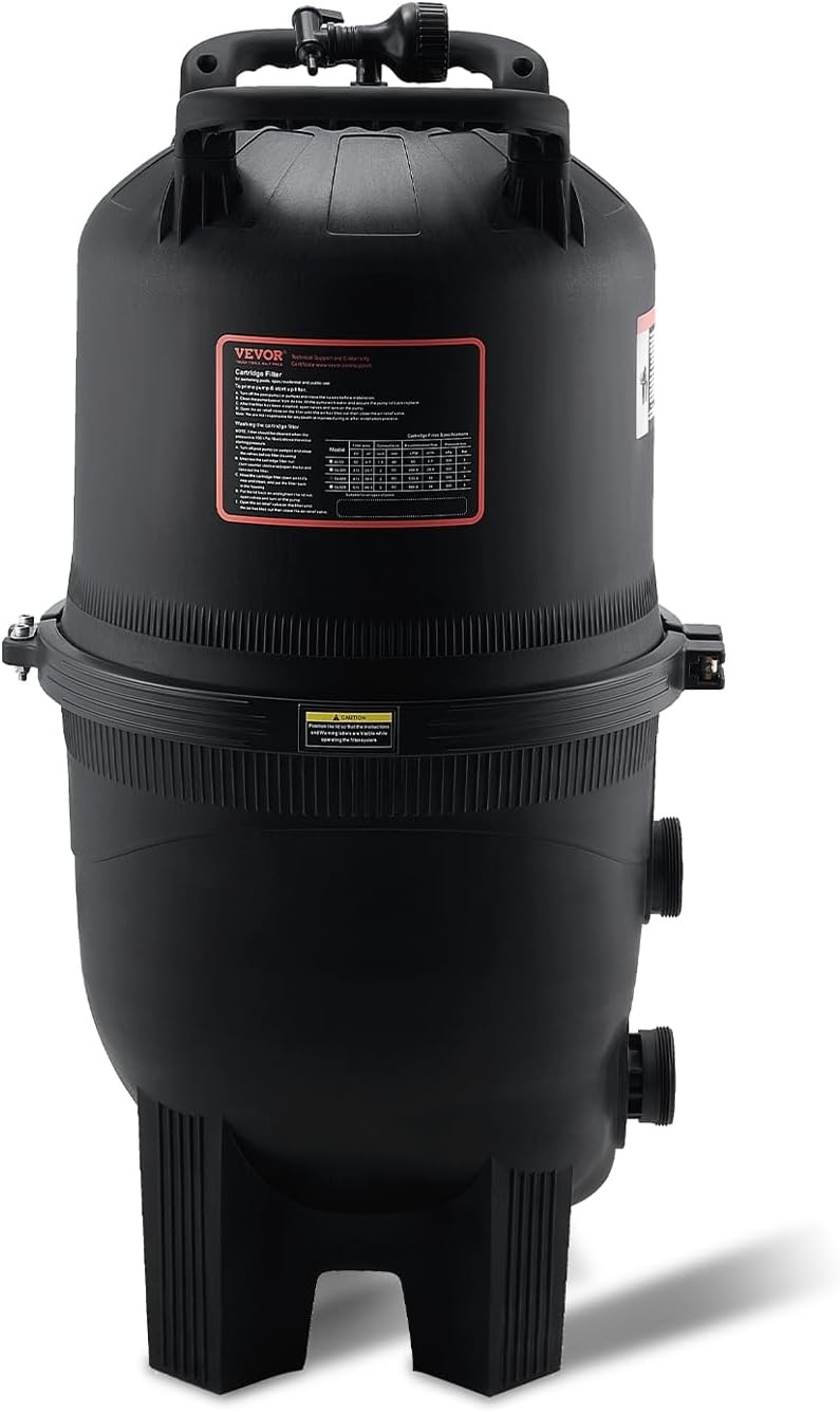 image:imageVEVOR CC150 Pool Filter Cartridge Replacement for Pentair Clean amp Clear 150 Replace Pleatco PAP150 Pentair R173216 Unicel C9415 150 sqftL x OD31 18 x10 116Cartridge Tank Element