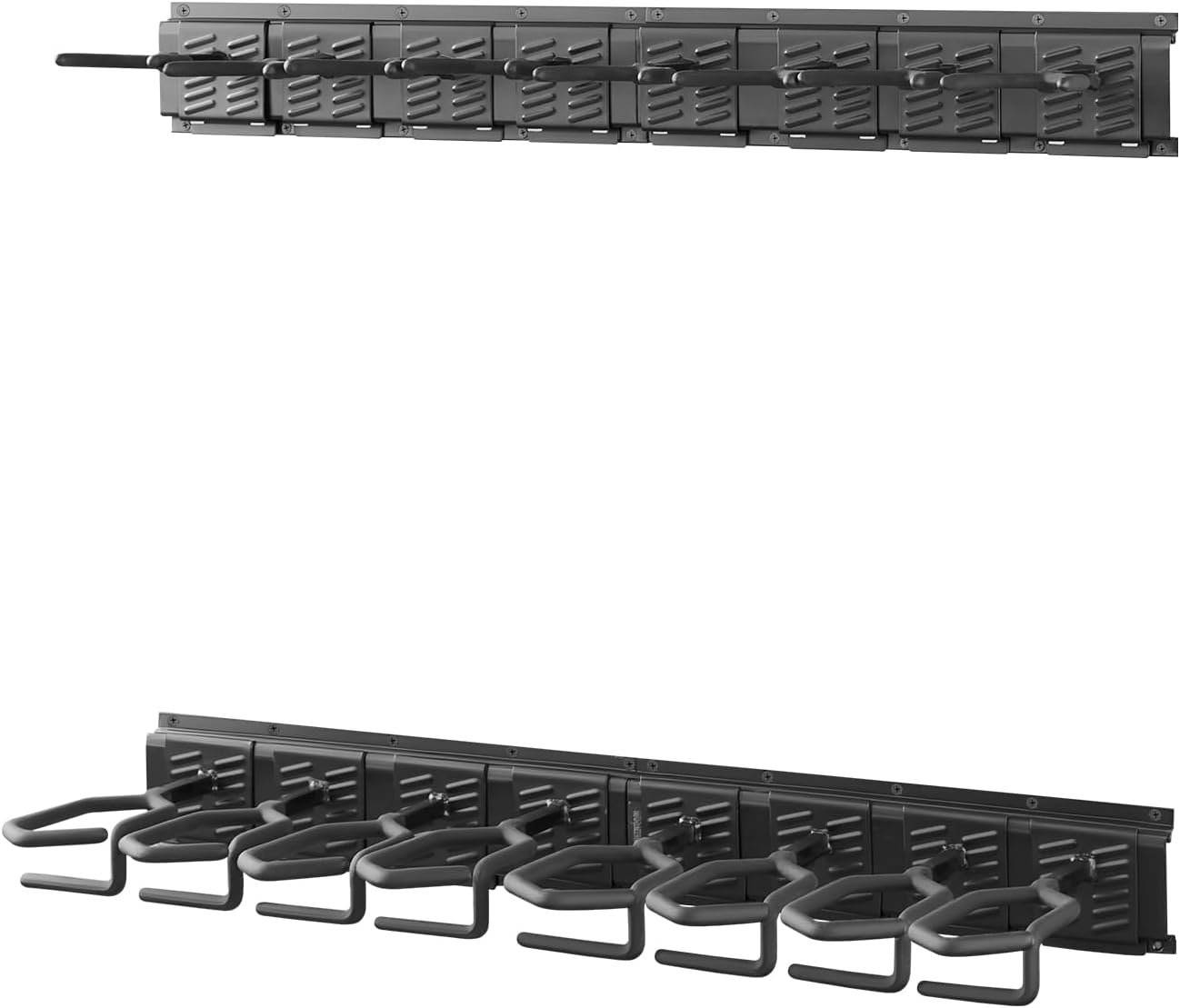 image:imageVEVOR Gun Rack Indoor Gun Rack Wall Mount 8Slot Vertical Rifle Shotgun 180 lb Heavy Duty Metal Wall Gun Rack Display Stand with Soft Padding