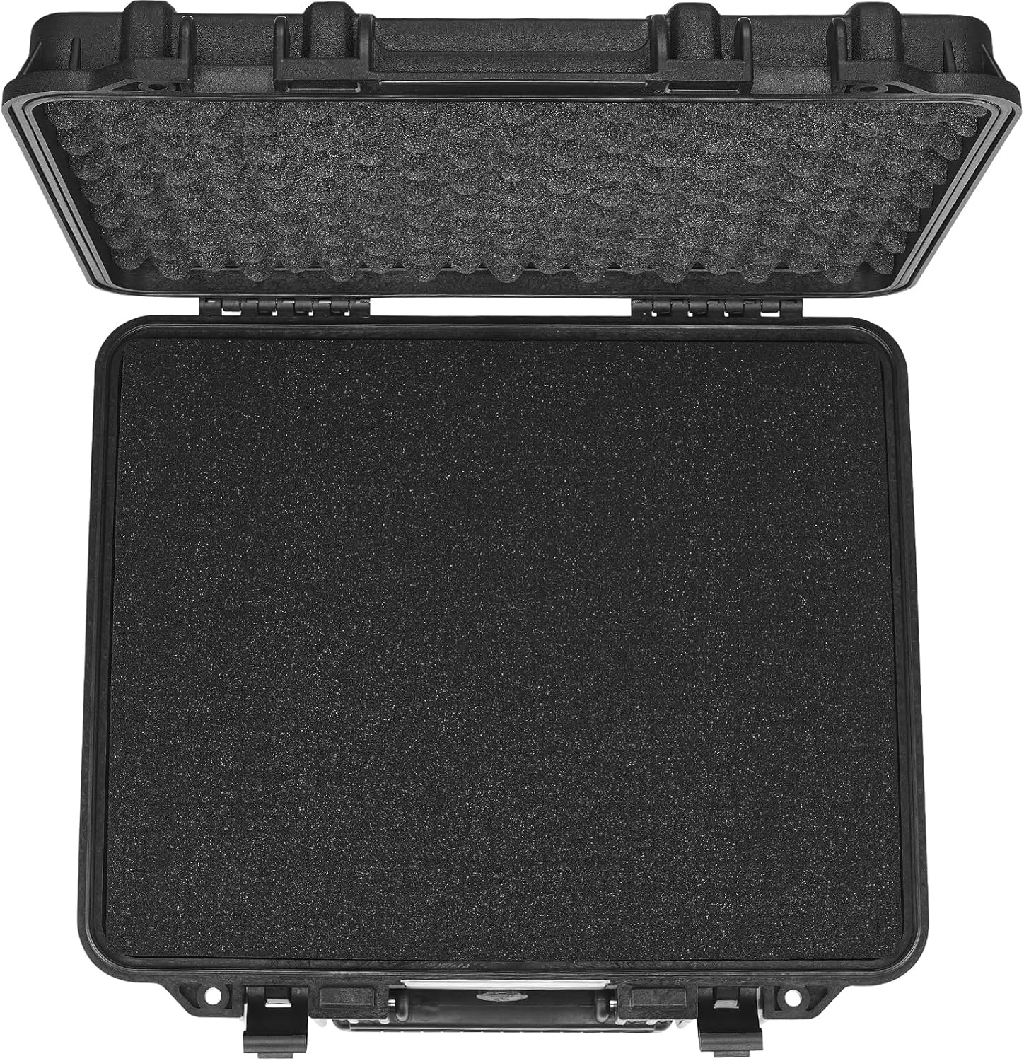 image:imageVEVOR Hard Pistol Case Holds Multiple Pistols amp Magazine Hard Gun Case with PreCut XPE Foam Lining Waterproof Firearm Travel Case with Handle for Gun Lenses Camera Gear TSA Compliant6 Pistols 21 Magazine