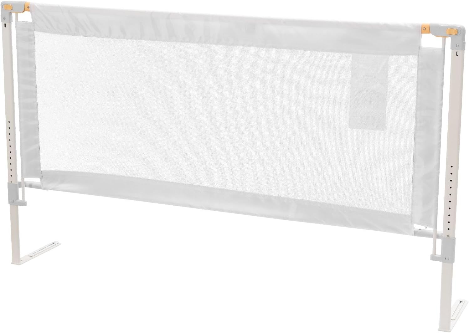 image:imageVEVOR Toddler Bed Rail Kids Beds Guard Rail with Reinforced Iron Pipe and Oxford Cloth Adjustable Height Bed Side Railing Portable Guard Bumper Barrier for Crib Bunk 5906 x 3504 in 1 Piece5906 x 3504 in
