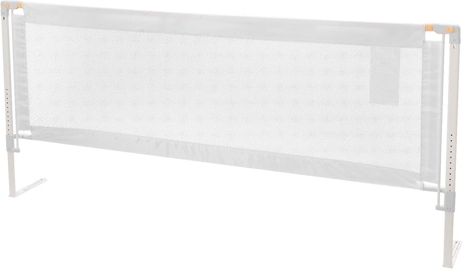 image:imageVEVOR Toddler Bed Rail Kids Beds Guard Rail with Reinforced Iron Pipe and Oxford Cloth Adjustable Height Bed Side Railing Portable Guard Bumper Barrier for Crib Bunk 5906 x 3504 in 1 Piece7874 x 3504 in
