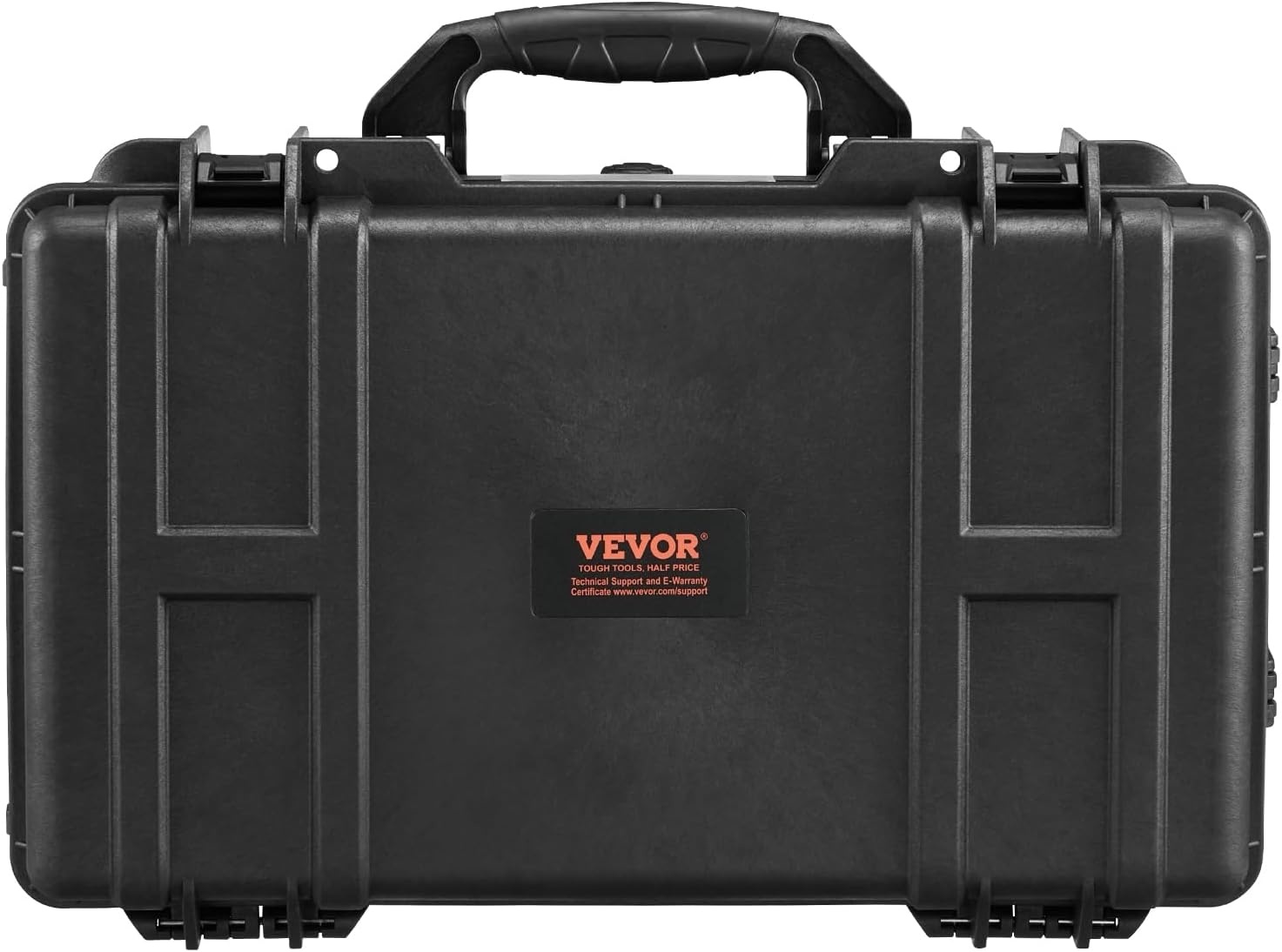 image:imageVEVOR Weatherproof Hard Case Heavy Duty Protective Dry Box with Precut Foam Retractable Pull Handles for Travel Hunting Military Tactical IP67 Waterproof Case for Cameras1496x1181x551Black