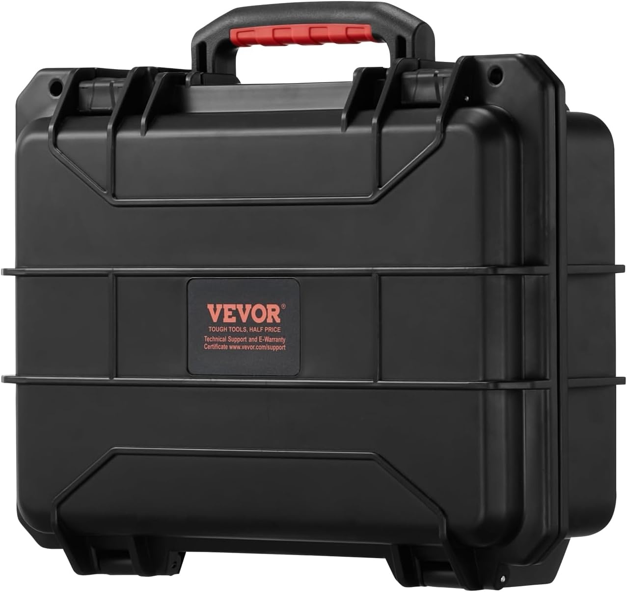image:imageVEVOR Weatherproof Hard Case Heavy Duty Protective Dry Box with Precut Foam Retractable Pull Handles for Travel Hunting Military Tactical IP67 Waterproof Case for Cameras1496x1181x551Black