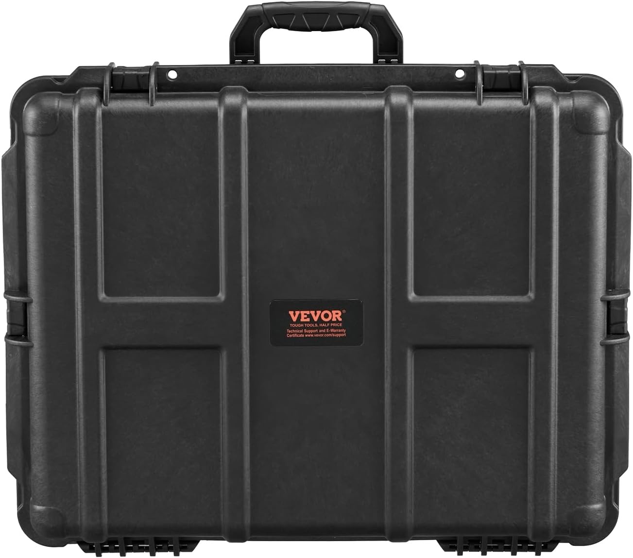 image:imageVEVOR Weatherproof Hard Case Heavy Duty Protective Dry Box with Precut Foam Retractable Pull Handles for Travel Hunting Military Tactical IP67 Waterproof Case for Cameras1496x1181x551Black