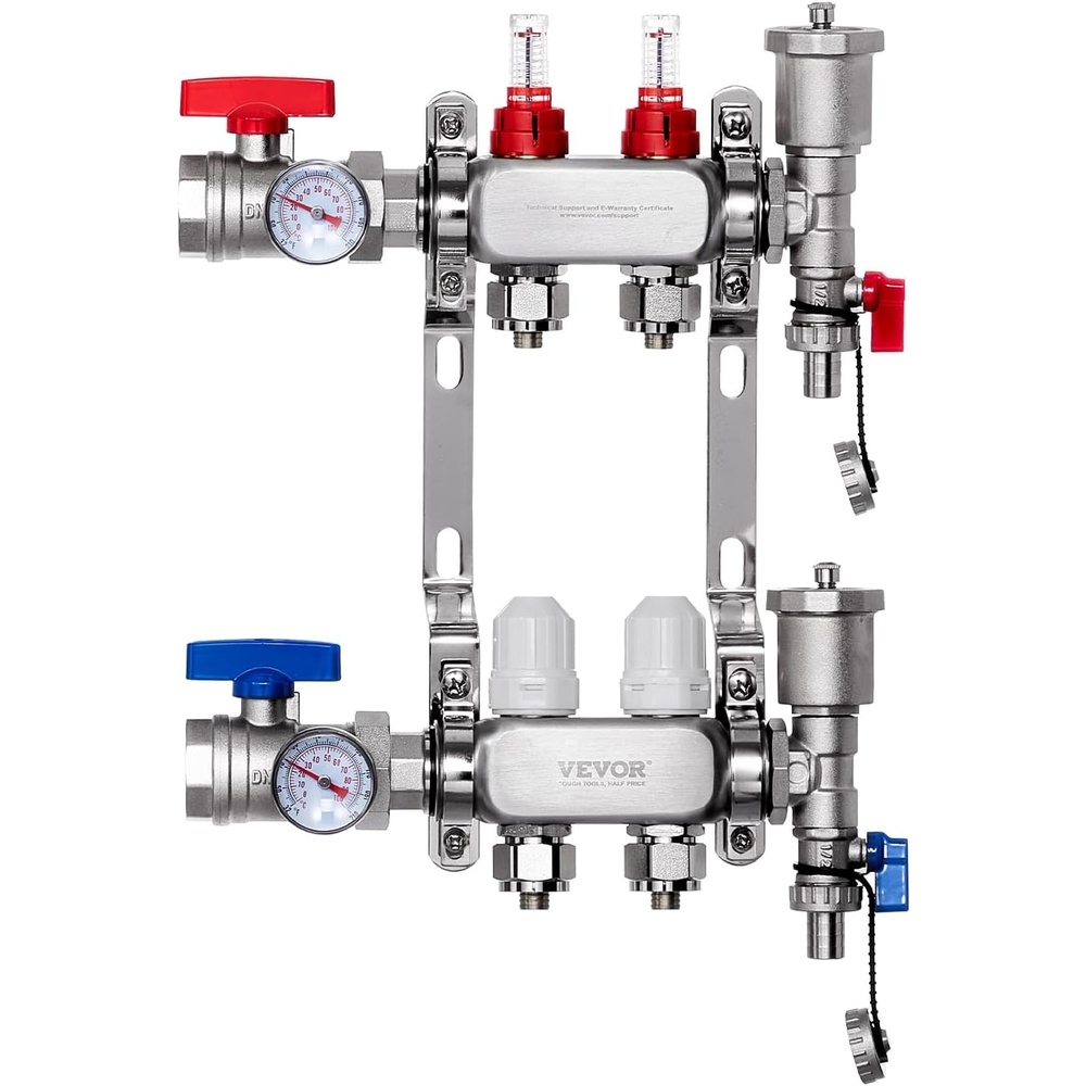 image:imageVEVOR 5Branch Radiant Heat Manifold2