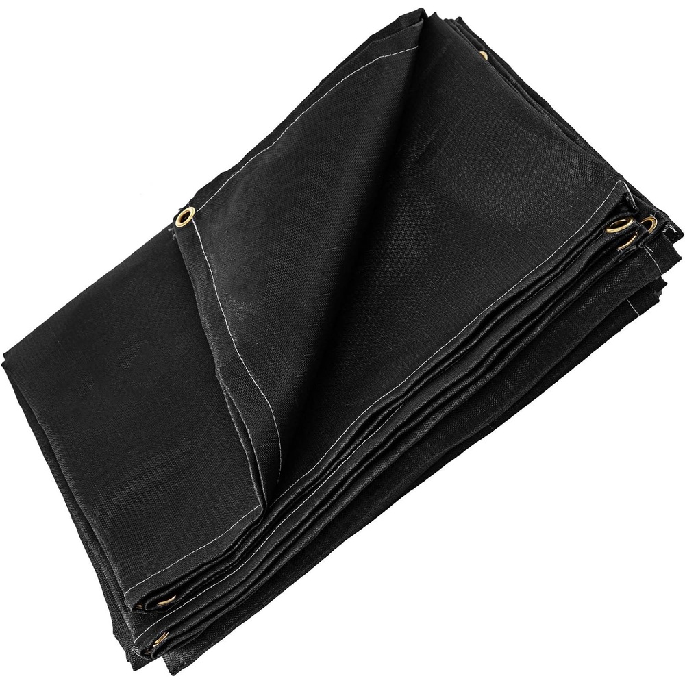 image:imageVEVOR 6 x 10 Ft Welding Blanket Black Fiberglass Blanket Portable Fiberglass Fire Retardant Blanket Welding Mat Welding Fireproof Thermal Resistant Insulation With Carry Bag6 x 10 Ft