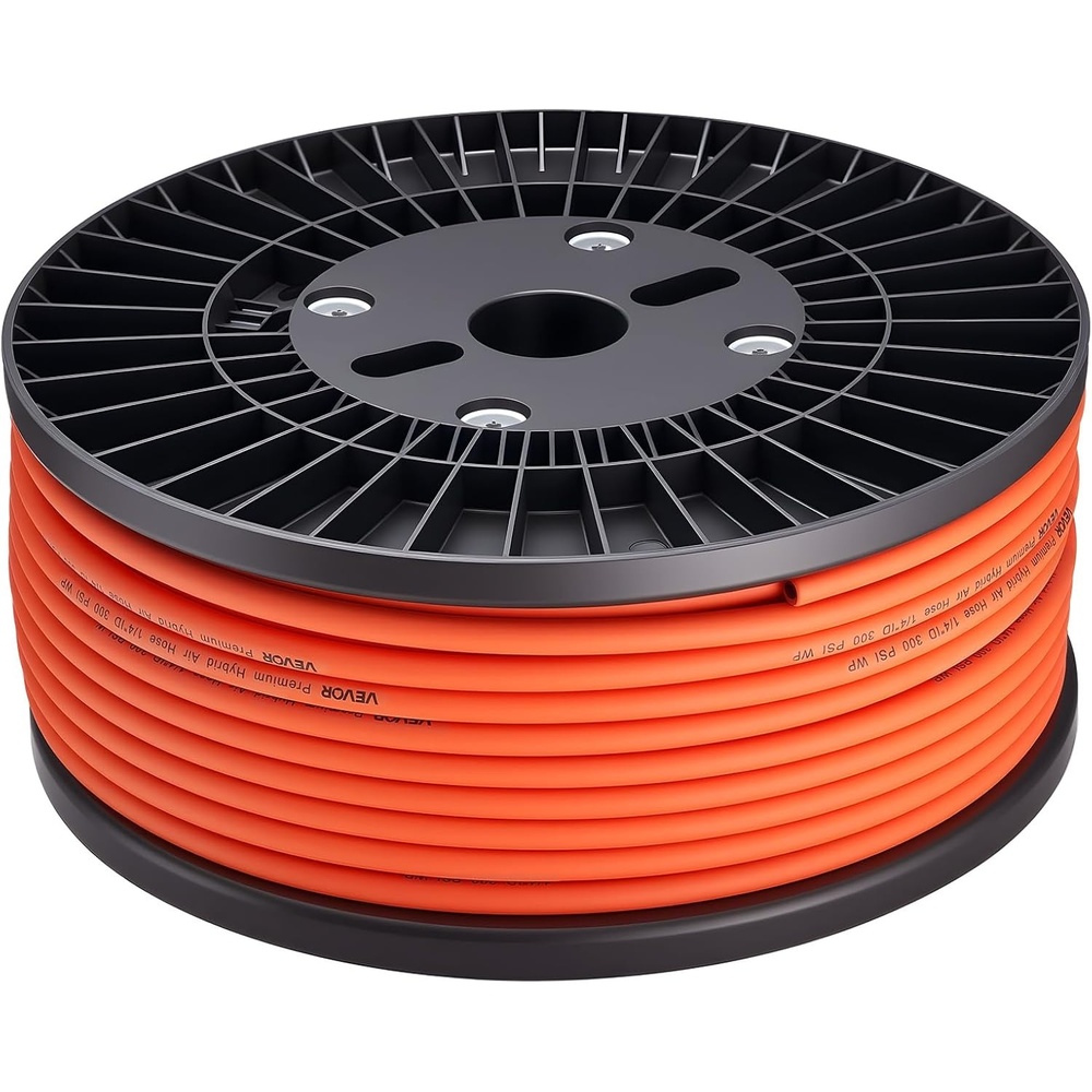 image:imageVEVOR Air Hose 38 x 250FT Hybrid Air Compressor Hose 300 PSI KinkResistant Pneumatic Hoses with ThreeLayer Construction for Auto amp Home DIY Projetcs AllWeather Flexibility No Fittings14IN X 250FT