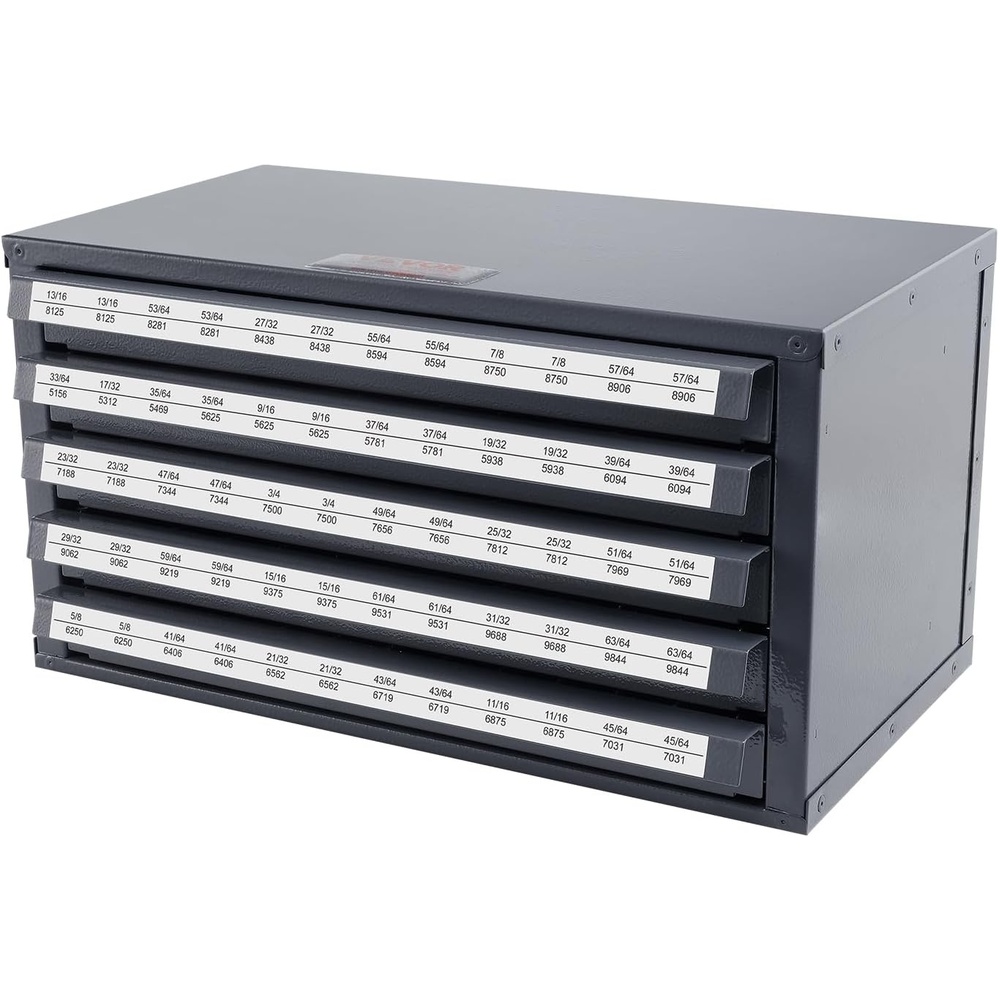image:imageVEVOR Drill Bit Dispenser Cabinet ThreeDrawer Drill Bit Dispenser Drill Bit Organizer Cabinet Cold Rolled Steel 27Compartment Drill Dispenser Organizer Cabinet Holder for Letter Sizes A to Z33646364