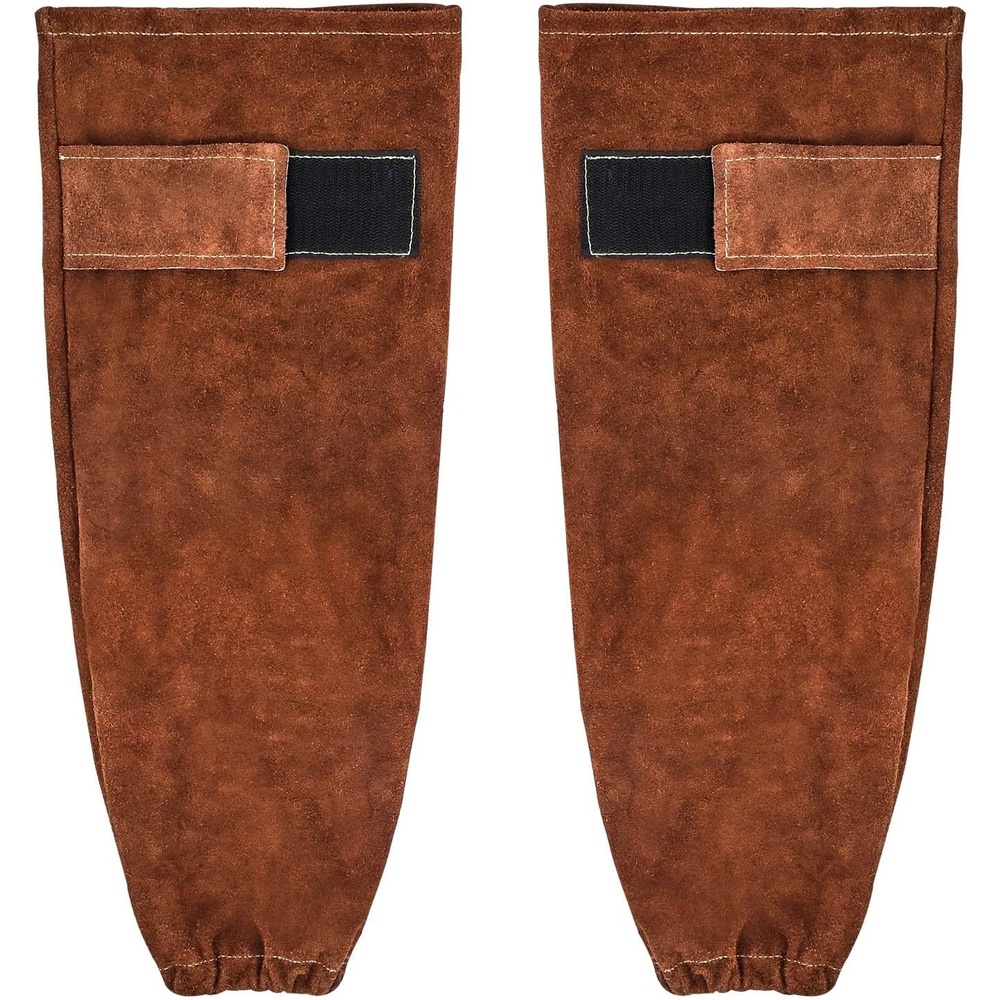 image:imageVEVOR Flame Resistant Welding Work SleevesBrown