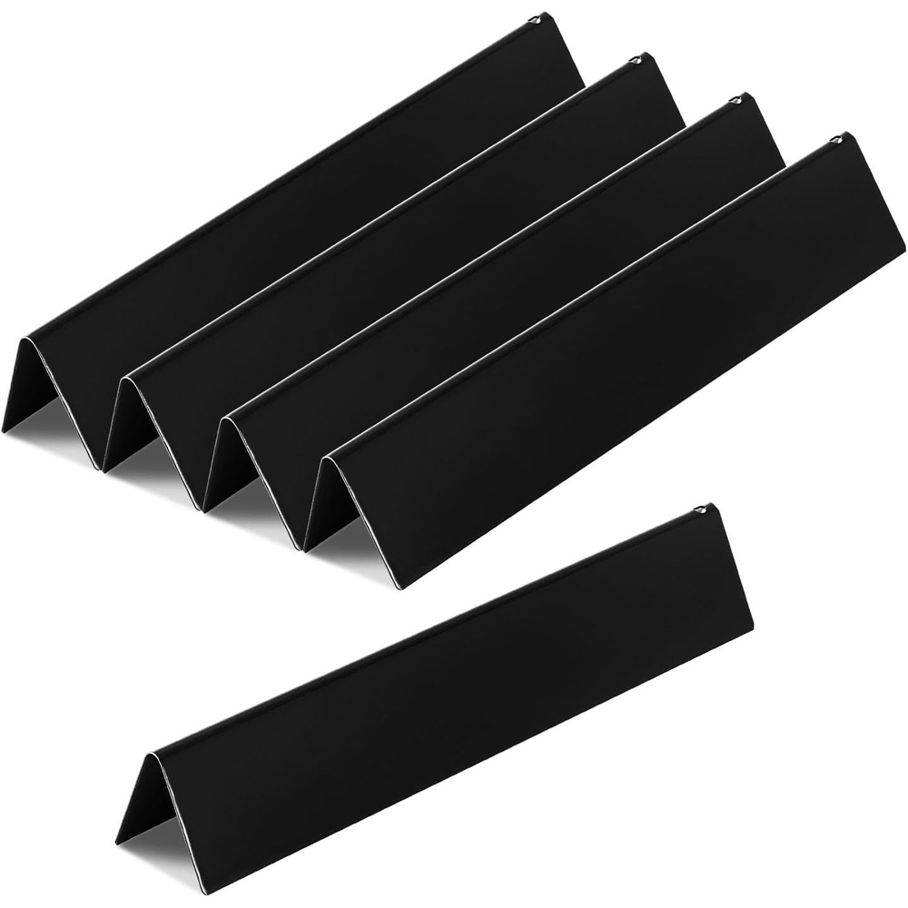 image:imageVEVOR Flavorizer Bars and Heat Deflectors 17 in Grill Replacement Part for Weber Genesis ll 310 315 335 340 ES 325s ESSX 325s ES 335 EXSXEPX335 Grills Porcelainenameled Steel 8 Pack5PCS Porcelain Steel