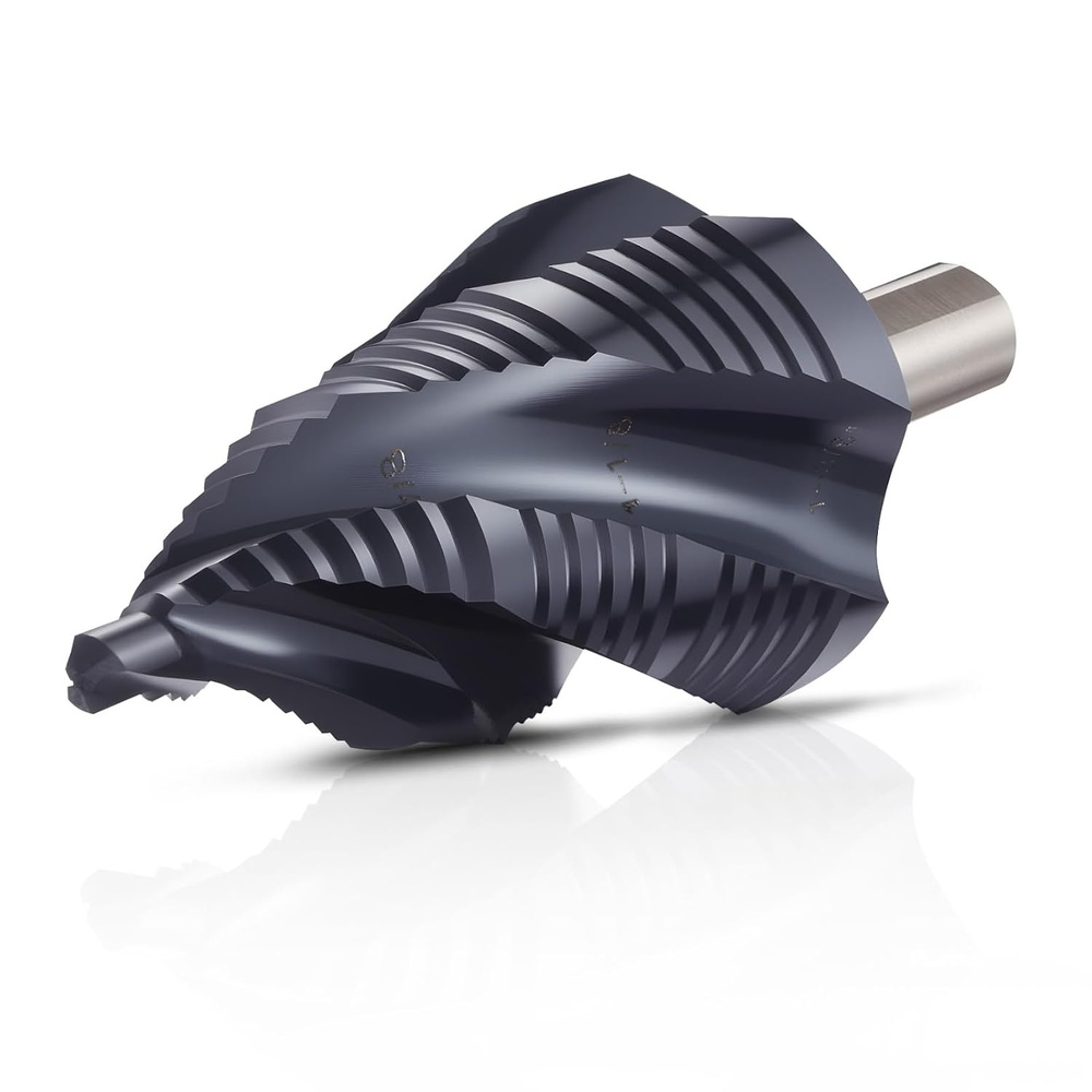 image:imageVEVOR Step Drill Bit Set 1878 inch 3 Pieces Step Drill Bits 14 inch Hex Shank TiAlN Coating Cobalt HSS High Speed Steel for Metal Stainless Steel Aluminum Wood Plastic Fiberglass316138 Single