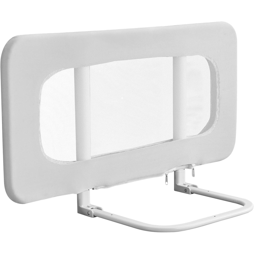 image:imageVEVOR Toddler Bed Rail Kids Beds Guard Rail with Reinforced Iron Pipe and Oxford Cloth Adjustable Height Bed Side Railing Portable Guard Bumper Barrier for Crib Bunk 315 x 2638 in 1 Piece