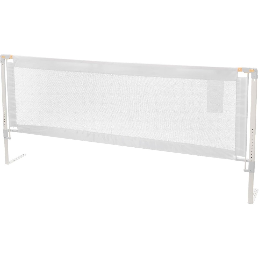 image:imageVEVOR Toddler Bed Rail Kids Beds Guard Rail with Reinforced Iron Pipe and Oxford Cloth Adjustable Height Bed Side Railing Portable Guard Bumper Barrier for Crib Bunk 5906 x 3504 in 1 Piece5906 x 3504 in