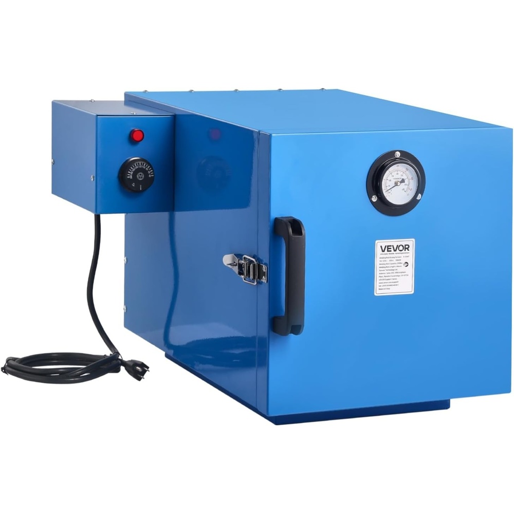 image:imageVEVOR Welding Rod Oven 200LBS Capacity Countertop Electrodes Drying Oven 1060W 120V 104F  392F Adjustable Welding Rods Dryer for 18inch Stick Electrode  with Locking Latch amp Temperature Gauge200LBS