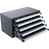 image:imageVEVOR Drill Bit Dispenser Cabinet ThreeDrawer Drill Bit Dispenser Drill Bit Organizer Cabinet Cold Rolled Steel 27Compartment Drill Dispenser Organizer Cabinet Holder for Letter Sizes A to Z1  60