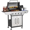 4+1 Burner Stainless Steel