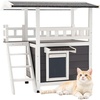 Gray - 2 story Wooden House