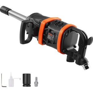 VEVOR 1 Inch Air Impact Wrench, Up to 3160 ft-lbs High Reverse Torque Output 1″ Pneumatic Impact Gun w/ 8 Inch Extended Anvil & Carrying Case for Heavy Duty Repairs and Maintenance(Socket)