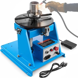 VEVOR 110V Linkage Roller for Welding, Supports 1000KG/2205LBS, Speed 80-1600 mm/min, Adjustable Diameter 25-1400mm, Includes Rotary Positioner & Torch Stand for Enhanced Welding Efficiency(10KG)