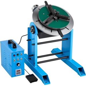 VEVOR 110V Linkage Roller for Welding, Supports 1000KG/2205LBS, Speed 80-1600 mm/min, Adjustable Diameter 25-1400mm, Includes Rotary Positioner & Torch Stand for Enhanced Welding Efficiency(300KG)