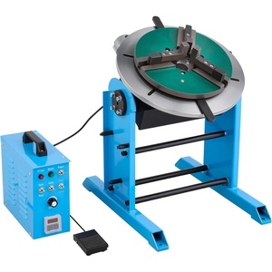 VEVOR 110V Linkage Roller for Welding, Supports 1000KG/2205LBS, Speed 80-1600 mm/min, Adjustable Diameter 25-1400mm, Includes Rotary Positioner & Torch Stand for Enhanced Welding Efficiency(200KG)