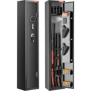 VEVOR 2 Rifles Gun Safe, Rifle Safe with Lock & Digital Keypad, Quick Access Gun Storage Cabinet with Removable Shelf, Pistol Rack, Rifle Cabinet for Home Rifle and Pistols(9″ x 10″ x 52″)