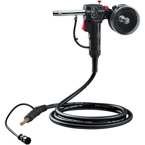 VEVOR 200Amp Spool Gun with 20FT Cable, Compatible with Hobart lronMan 240 Mig Welders, Suitable for 0.030″ and 0.035″ Flux Core/Solid/Aluminum Welding Wires(100A 10ft)