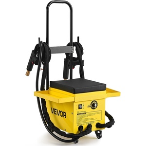 VEVOR 4.5KW Professional Stud Welder Dent Repair Kit with 2 Welding Guns & 6 Modes, All in One Dent Repair Workstation with Extended Handle, Padded Seat and Accessory Tray(37.4 x 19.7 x 16.1 in)