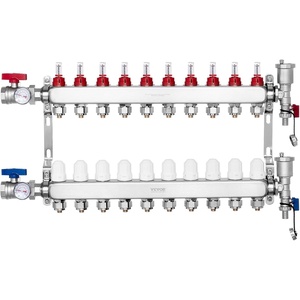 VEVOR 5-Branch Radiant Heat Manifold(10)