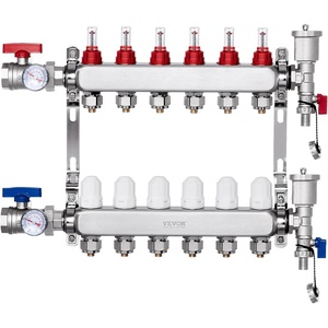 VEVOR 5-Branch Radiant Heat Manifold(6)
