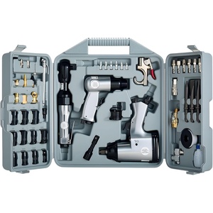 VEVOR 71 Pieces Pro Air Tool and Accessories Kit – 1/2″ Air Impact Wrench, 3/8″ Ratchet Wrench, 1/2″ Die Grinder, 4500BPM Hammer, Blow Gun for Auto Repair, Home DIY Project – Storage Case Included(50 Pieces)
