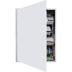 VEVOR Access Panel for Drywall, 13.3 x 13.3 in Galvanized Steel Access Door, Easy Install Hinged Service Panel with Screwdriver Latch, for Ceiling Plumbing Electrical, 12.4 x 12.4 in Cutout Size White(32x24inch)