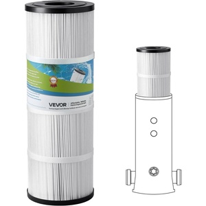 VEVOR CC150 Pool Filter Cartridge Replacement for Pentair Clean & Clear 150, Replace Pleatco PAP150, Pentair R173216, Unicel C-9415, 150 sq.ft,L x OD:31 1/8″ x10 1/16″(Element Only)