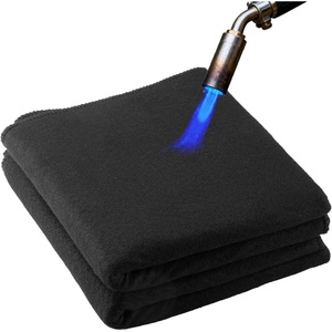 VEVOR Carbon Felt Welding Blanket 4 Pack, 37″ x 36″ Flame Retardant Welding Blanket, Up To 1800°F Heat Resistant Blanket Set, Cuttable Carbon Fiber Fire Retardant Insulation Welding Mat Pad(1)