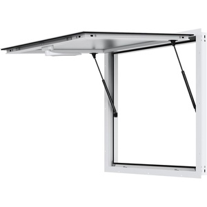 VEVOR Concession Window for Food Truck, 36″x36″ Aluminum Alloy Food Truck Service Windows, Up to 85 Degrees Stand Serving Window with Awning Door & Drag Hook, for Food Trucks Concession Trailers