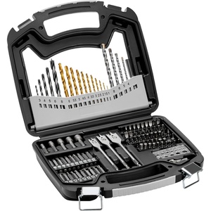 VEVOR Drill Bit Set, 101 Pieces Drill and Driver Bit Set, Screwdriver Bit Set Suitable for Wood Metal Cement Drilling and Screw Driving, Drill Bit Sets Combo Kit Assorted in Organized Carrying Case(101PCS SET)