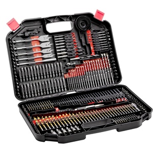 VEVOR Drill Bit Set, 101 Pieces Drill and Driver Bit Set, Screwdriver Bit Set Suitable for Wood Metal Cement Drilling and Screw Driving, Drill Bit Sets Combo Kit Assorted in Organized Carrying Case(246PCS SET)