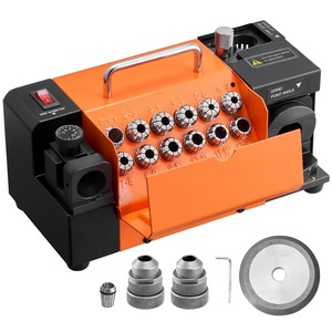 VEVOR Drill Bits Sharpener MR-13D, 3–13mm Professional Drill Bit Grinder with Adjustable Lip Relief Angle, Front Cutting Lip & 95°-135° Point Angle, 5800RPM Re-Sharpener with 11 Collets & CBN Wheel(MR-13A+)