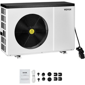VEVOR Electric Pool Heat Pump, 35,830 BTU, Fits 6,605-13,209 Gallon Above & In-Ground Pools, Low Noise Heating & Cooling, Energy-Saving Water Heater AC208-230V 60Hz(22250 BTU)