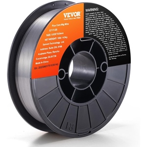 VEVOR Flux Core Welding Wire, E71T-GS 0.035-inch 10LBS, Gasless Mild Steel MIG Welding Wire with Low Splatter for All Position Arc Welding and Outdoor Use(E71T-GS 0.035-inch 10LBS)