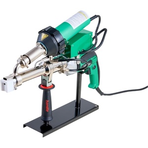 VEVOR Handheld Plastic Welding Extruder, 800W Hitachi Motor Extrusion Welding Gun – 0.79 in Weld Width & 360° Nozzle, Dual Heating System PP PE PVC HDPE Extrusion Welder for Membrane Pipe Plate
