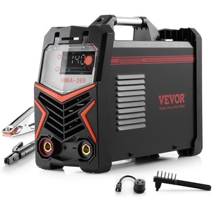VEVOR MMA Welder, 205A 2-in-1 MMA Lift TIG Stick Welding Machine, 110/220V Dual Voltage IGBT Inverter Welder Machine with Digital Display, Hot Start Arc Force Anti-Stick (Lift Torch Not Included)(2 in 1)