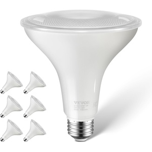 VEVOR PAR38 Flood Light Bulb, 6 Pack LED Outdoor Flood Lights, 1050 Lumens LED Flood Light Bulbs, 5000K Cool White Light, 15,000 Hour Lifetime, Weatherability Stepless Dimmable Recessed Can Light Bulb(PAR38-6P 5000K)