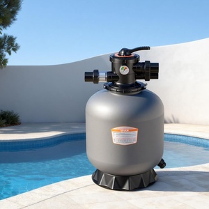 VEVOR Sand Filter, 24-Inch, 65 GPM Above Inground Swimming Pool Sand Filter System, with 7-Way Multi-Port Valve, Backwash, Rinse, Recirculate, Waste, Winter, Closed Modes, for Above In Ground Pools(18-Inch  40 GPM)