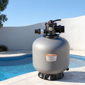 VEVOR Sand Filter, 24-Inch, 65 GPM Above Inground Swimming Pool Sand Filter System, with 7-Way Multi-Port Valve, Backwash, Rinse, Recirculate, Waste, Winter, Closed Modes, for Above In Ground Pools(20-Inch  50 GPM)