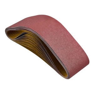 VEVOR Sanding Belts, 4 x 36-inch Belt Sander Sanding Belts, 10PCS (2 of Each 40 60 80 120 240 Grits) Zirconia for Knife Sharpening, Metal Polishing, Stainless Steel, Nickel Alloy Finishing(6 x 48 inch-Aluminum Oxide)