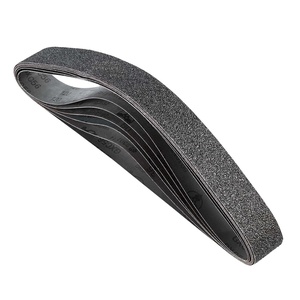 VEVOR Sanding Belts, 4 x 36-inch Belt Sander Sanding Belts, 10PCS (2 of Each 40 60 80 120 240 Grits) Zirconia for Knife Sharpening, Metal Polishing, Stainless Steel, Nickel Alloy Finishing(2 x 42 inch-Silicon Carbide)