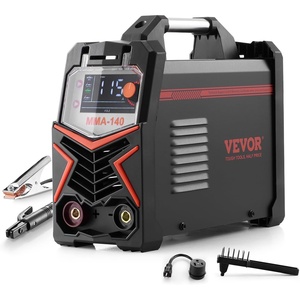 VEVOR TIG Welder, 200A 6-In-1 Aluminum Welding Machine (LED Display) – AC TIG/DC TIG/AC Pulse TIG/DC Pulse TIG/Spot TIG/MMA(Stick), 110&220V Dual Voltage Electric Welder with Synergic Control IGBT(4-in-1 140A)