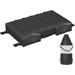 VEVOR T-Top Storage Bag, Life Jackets, 600D Oxford Fabric Life Vests Storage Bag, with Boat Trash Bag, for Most T-Top Boats, Bimini Tops and Pontoon Tops (Life Jackets not Included)(6 TYPE)