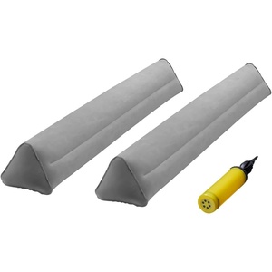 VEVOR Toddlers Bed Bumper, 56-inch Non-Slip Bed Rail Bumper, High-Rebound Foam Bedrail Guard for Toddlers with Machine-Washable Cover for Twin, Full, Queen & King Beds, Lightweight and Travel-Friendly(Non-Slip Flocking)